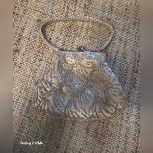 VINTAGE Caché bag meticulously hand embroided with beads #hardwork #gorgeous